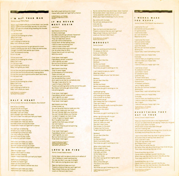 Tommy Conwell And The Young Rumblers : Rumble (LP, Album, Car)