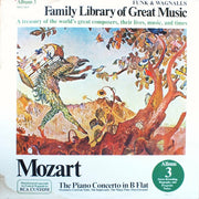 Mozart* : The Piano  Concerto In B Flat - Funk & Wagnalls Family Library Of Great Music - Album 3 (LP, Comp)