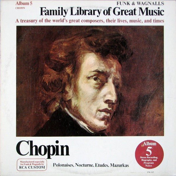 Chopin* : Polonaises, Nocturne, Etudes, Mazurkas (LP, Album)