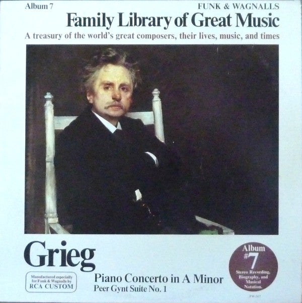 Grieg* : Piano Concerto In A Minor - Peer Gynt Suite No. 1 (LP, Album)