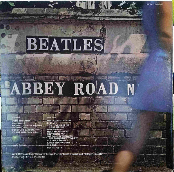 The Beatles : Abbey Road (LP, Album, Jac)