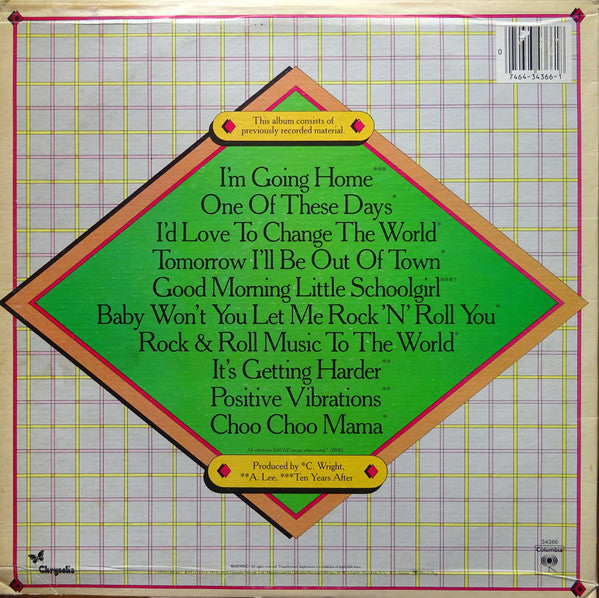 Ten Years After : The Classic Performances Of Ten Years After (LP, Comp, RE, Pit)