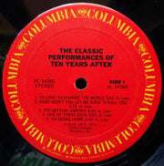 Ten Years After : The Classic Performances Of Ten Years After (LP, Comp, RE, Pit)