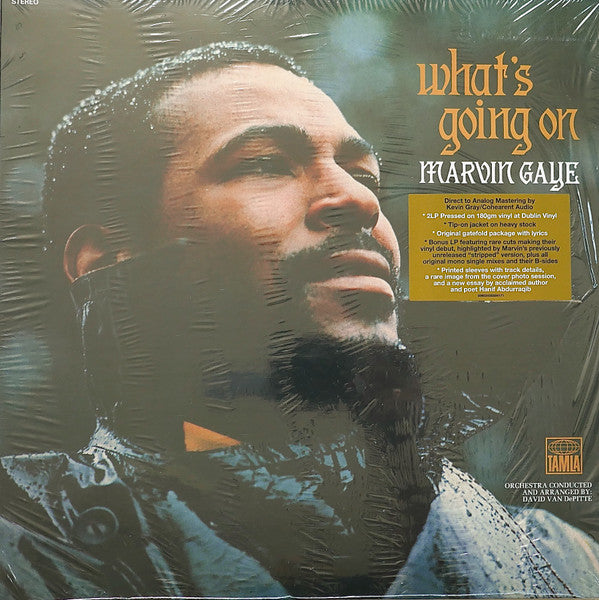 Marvin Gaye : What's Going On (LP, Album, RE + LP, Comp, Mono + Album, RE, 180)