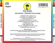 Anthrax : Among The Living (CD, Album, RE, RP)