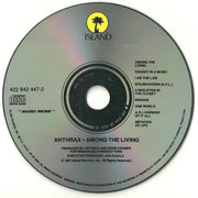 Anthrax : Among The Living (CD, Album, RE, RP)