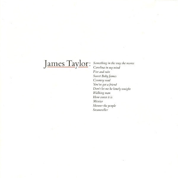 James Taylor (2) : Greatest Hits (CD, Comp, RE)