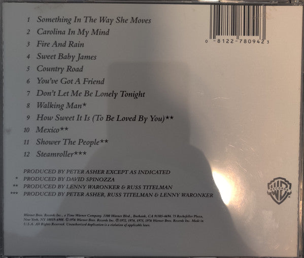 James Taylor (2) : Greatest Hits (CD, Comp, RE)