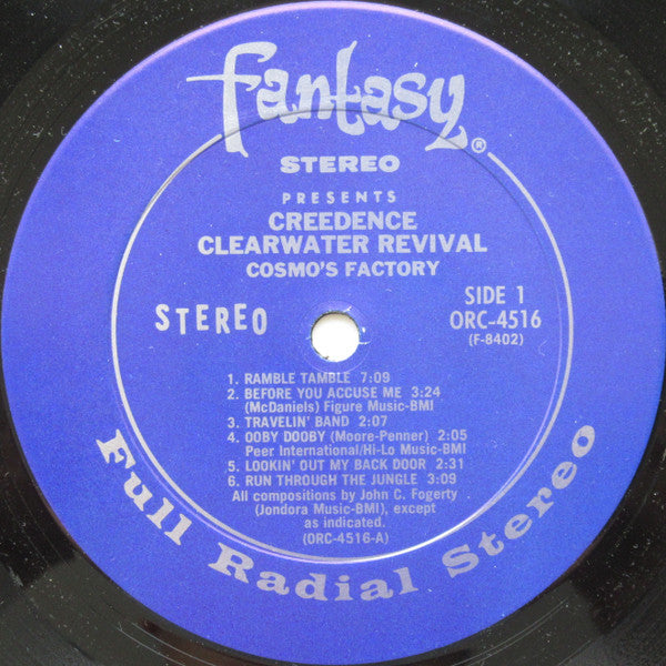 Creedence Clearwater Revival : Cosmo's Factory (LP, Album, RE)