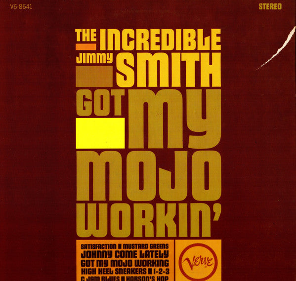 Jimmy Smith : Got My Mojo Workin' (LP, Album, Gat)