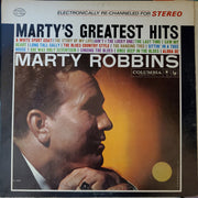 Marty Robbins : Marty's Greatest Hits (LP, Comp, RE, Ter)