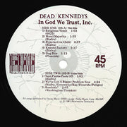 Dead Kennedys : In God We Trust, Inc. (12", EP, RE, Mon)