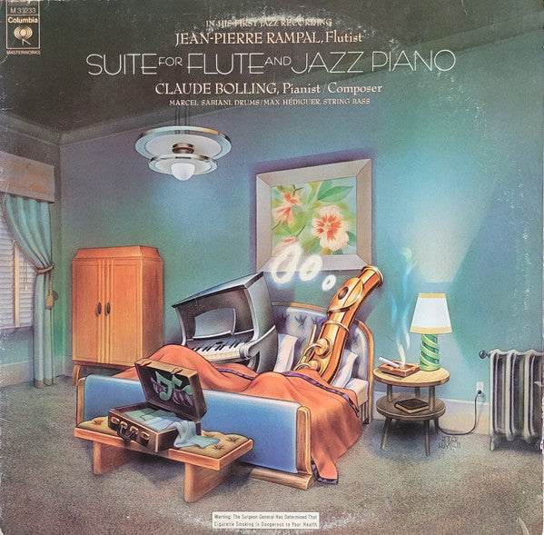 Jean-Pierre Rampal / Claude Bolling : Suite For Flute And Jazz Piano (LP, Album, RE, Car)