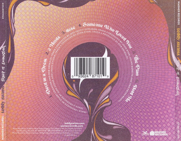 Teddy Swims : Sleep Is Exhausting  (CD, EP)