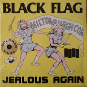 Black Flag : Jealous Again (10", EP, RE, Pin)