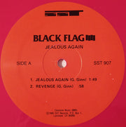 Black Flag : Jealous Again (10", EP, RE, Pin)