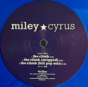Miley Cyrus : The Climb (12", Single, Ltd, Blu)