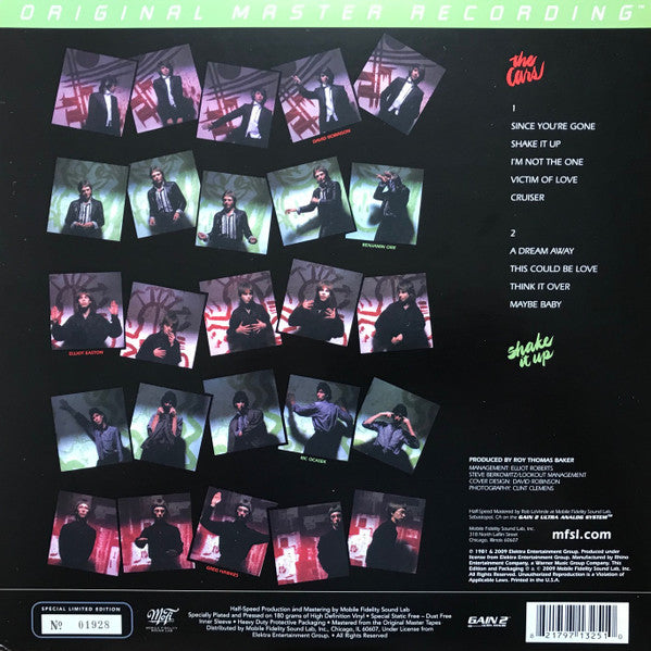 The Cars : Shake It Up (LP, Album, Ltd, Num, RE, RM, S/Edition, 180)