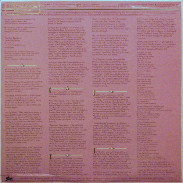 Various : Permanent Wave (LP, Comp, Promo)