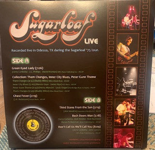 Sugarloaf : Live 1975-Lost Tapes (LP)