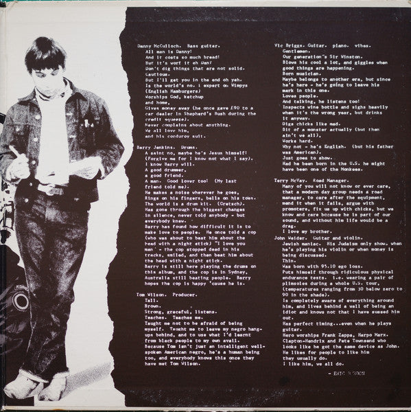 Eric Burdon & The Animals : Winds Of Change (LP, Album, Gat)