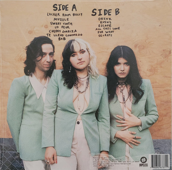 Destroy Boys : Open Mouth, Open Heart (LP, Album, Ltd, RE, Pur)