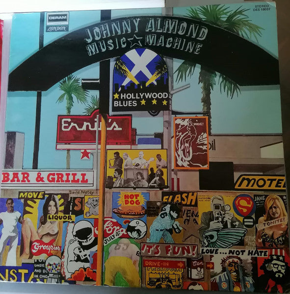 Johnny Almond Music Machine : Hollywood Blues (LP, Album)