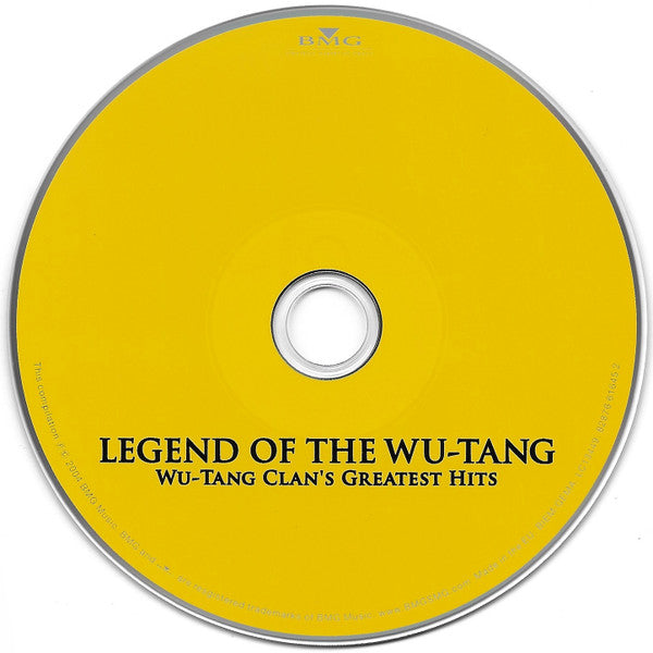 Wu-Tang Clan : Legend Of The Wu-Tang: Wu-Tang Clan's Greatest Hits (CD, Comp, RP)