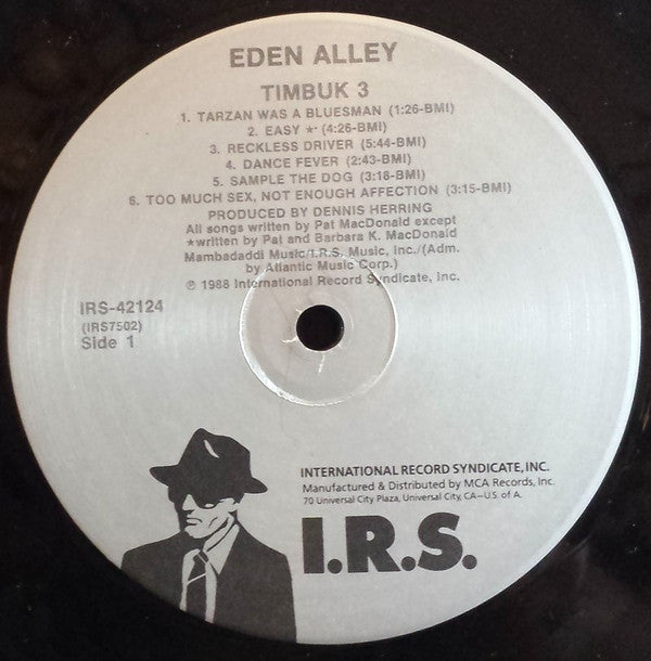 Timbuk 3 : Eden Alley (LP, Album, Pin)