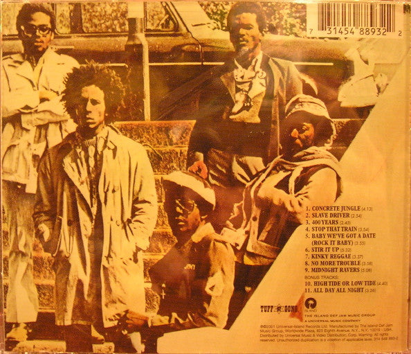 Bob Marley And The Wailers* : Catch A Fire (CD, Album, RE, RM)