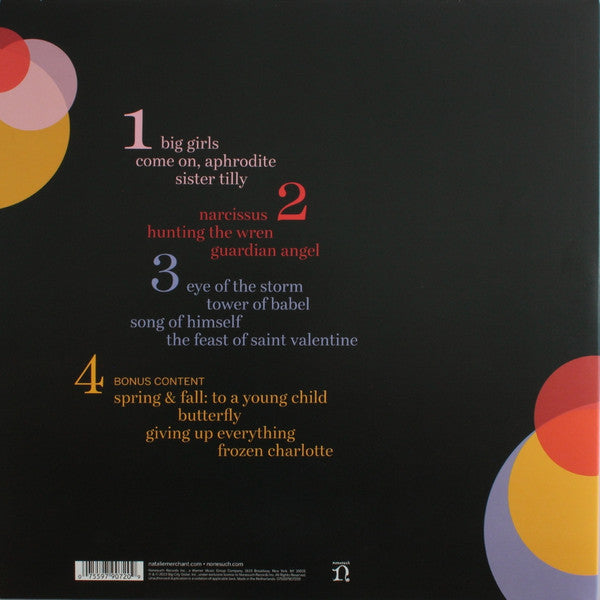 Natalie Merchant : Keep Your Courage (2xLP, Album, Ltd, Gol)