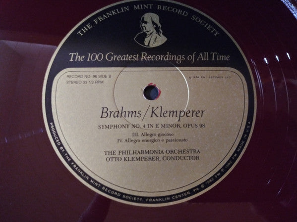 Various : Brahms / Walter / Klemperer (2xLP, Comp + Box)