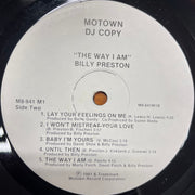 Billy Preston : The Way I Am (LP, Album, Promo)