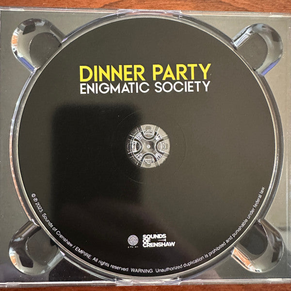 Dinner Party (2) : Enigmatic Society (CD, Album)