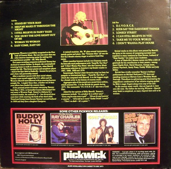 Tammy Wynette : Queen Of Country Music (LP, Comp)