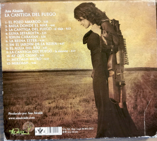 Ana Alcaide : La Cantiga  Del  Fuego (CD, Album, Sli)