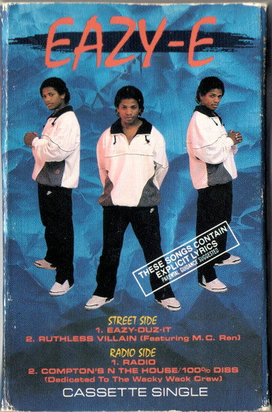 Eazy-E : Eazy-Duz-It / Ruthless Villain / Radio (Cass, Single, Cle)