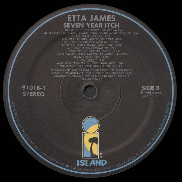 Etta James : Seven Year Itch (LP, Album, SRC)