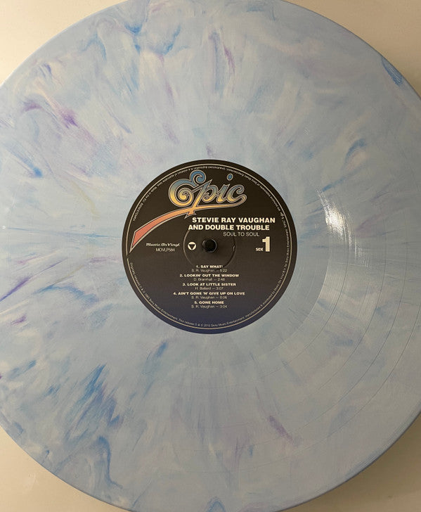 Stevie Ray Vaughan & Double Trouble : Soul To Soul (LP, Album, Ltd, Num, RE, Blu)