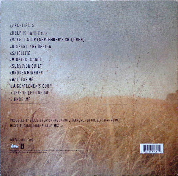 Rise Against : Endgame (LP, Album, 180)