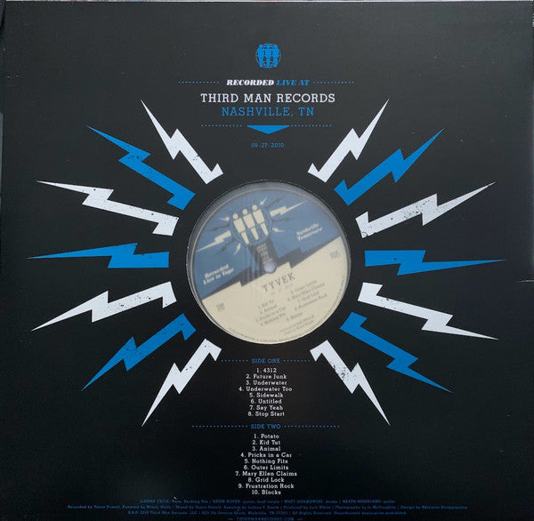 Tyvek : Live At Third Man (LP)