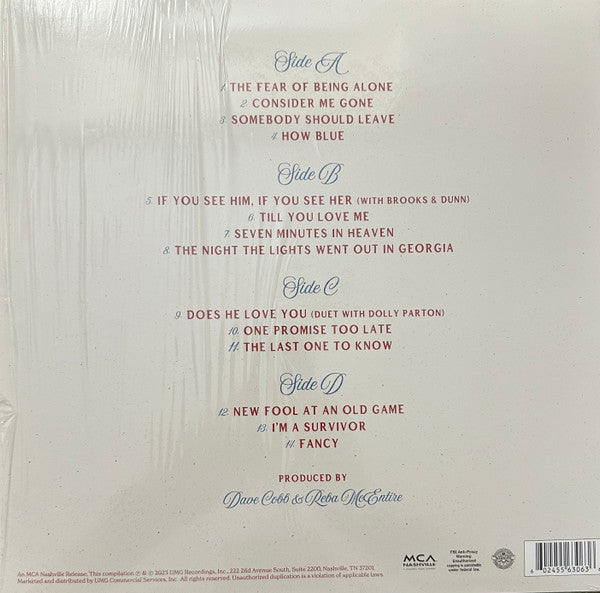 Reba McEntire : Not That Fancy (2xLP, Album)