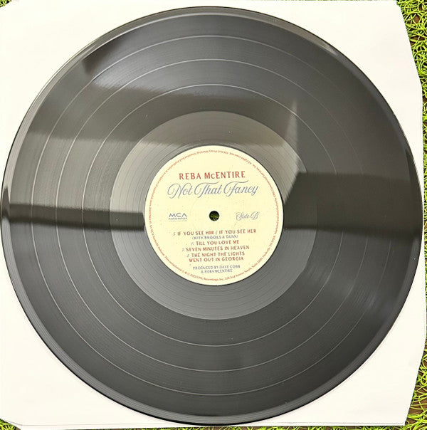 Reba McEntire : Not That Fancy (2xLP, Album)