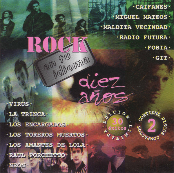 Various : Diez Años De Rock En Tu Idioma (2xCD, Comp)
