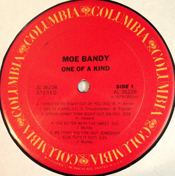 Moe Bandy : One Of A Kind (LP, Album)