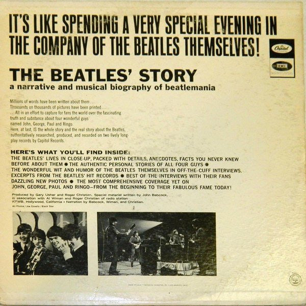 The Beatles : The Beatles' Story (2xLP, Album, Mono)
