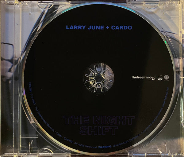 Larry June + Cardo (3) : The Night Shift (CD, Album)