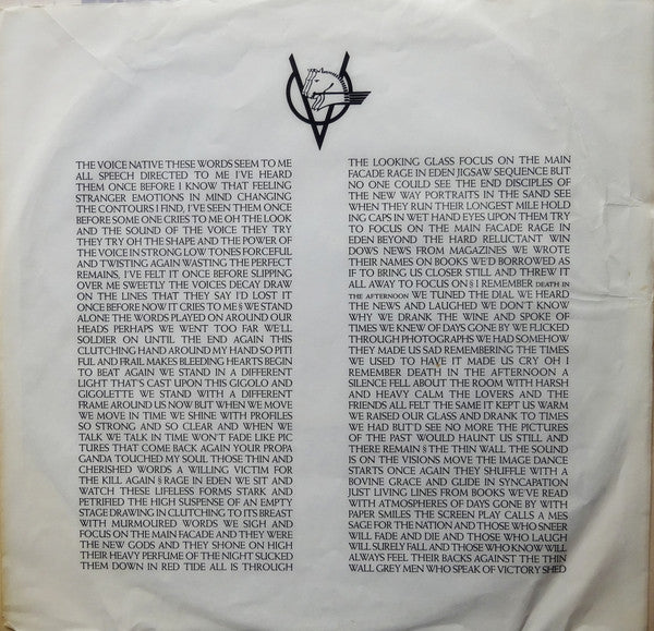 Ultravox : Rage In Eden (LP, Album)