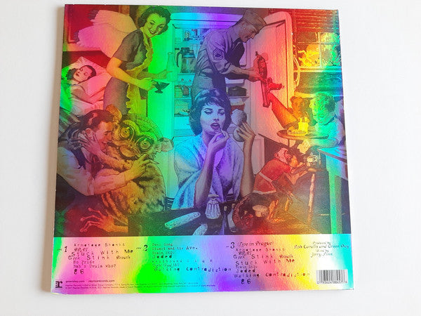 Green Day : Insomniac (LP, Album, RE + LP, S/Sided, Etch + Dlx, Ltd, 25t)