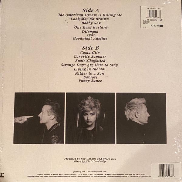 Green Day : Saviors (LP, Album, Ltd, Mag)
